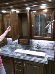 His/Hers sinks in Master Bath