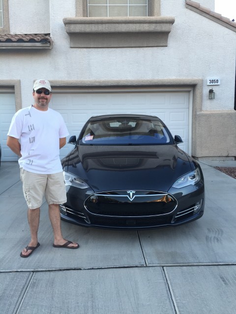 Michael and Tesla Model S 90D